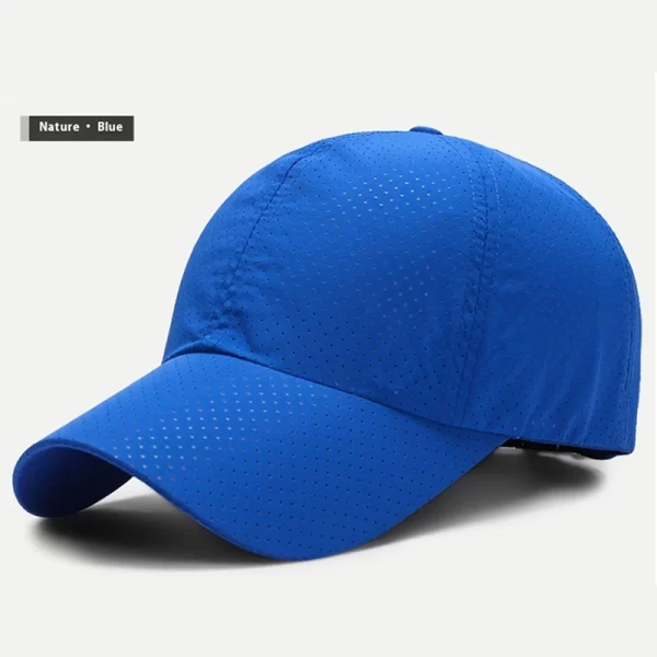 Custom OEM&ODM Quick-Dry Mesh Soft Top Baseball Cap