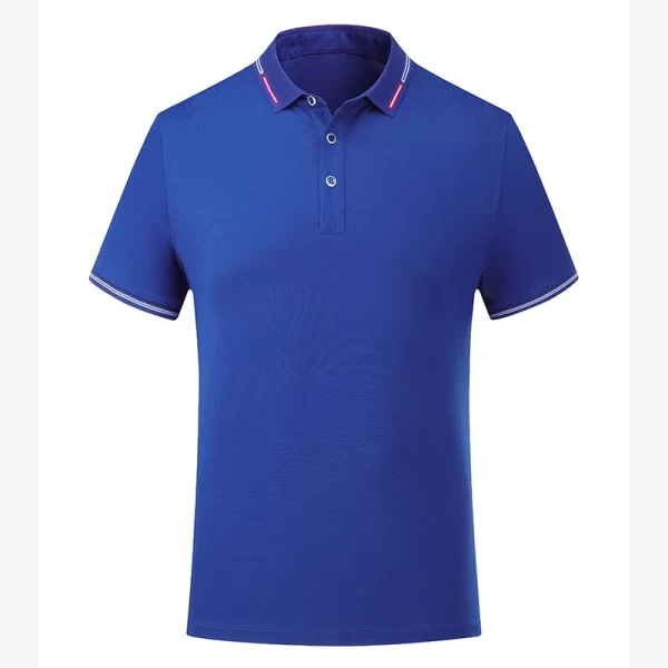 Polo Shirts with Ribbed Sleeves & Yarn-Dyed Collar – OEM Manufacturer, XS-5XL Sizes