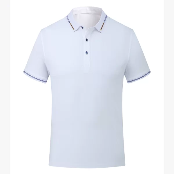 Polo Shirts with Ribbed Sleeves & Yarn-Dyed Collar – OEM Manufacturer, XS-5XL Sizes