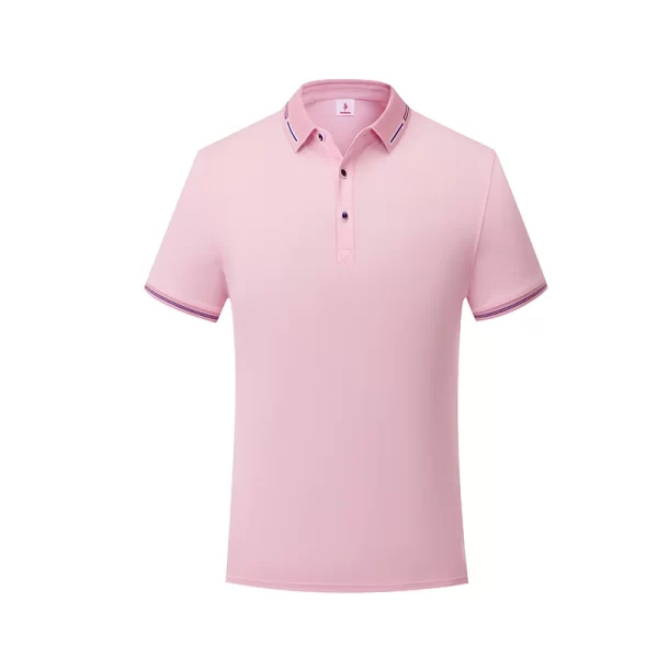 Polo Shirts with Ribbed Sleeves & Yarn-Dyed Collar – OEM Manufacturer, XS-5XL Sizes