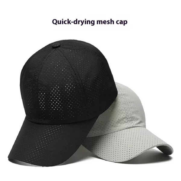 Custom OEM&ODM Quick-Dry Mesh Soft Top Baseball Cap