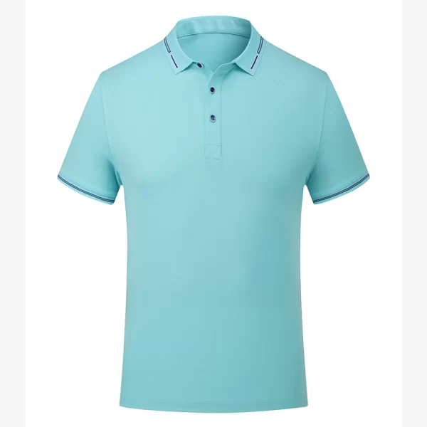 Polo Shirts with Ribbed Sleeves & Yarn-Dyed Collar – OEM Manufacturer, XS-5XL Sizes