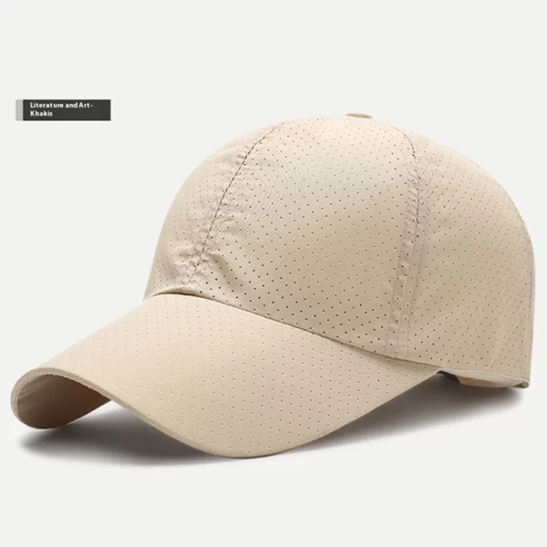 Custom OEM&ODM Quick-Dry Mesh Soft Top Baseball Cap