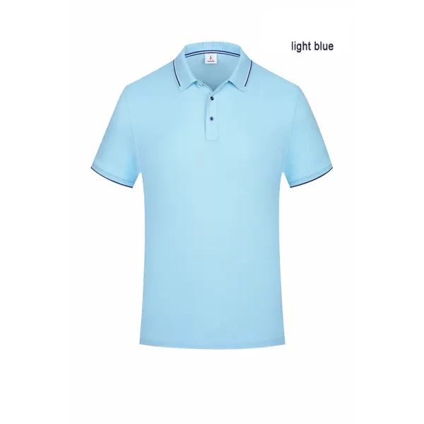 Custom Polo T-Shirts for Sportswear – Rib Collar and Sleeve, Multiple Logo Printing Options