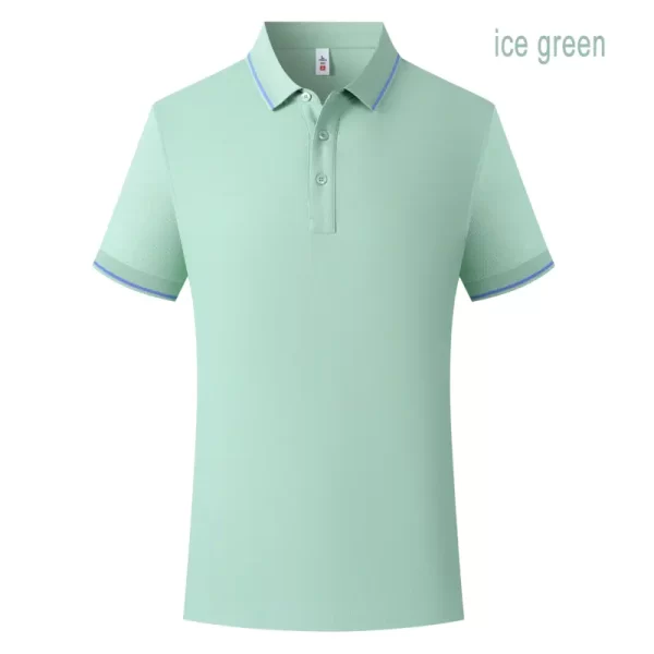 Custom Embroidered Polo T-Shirts – OEM Factory, Available in Multiple Sizes and Colors