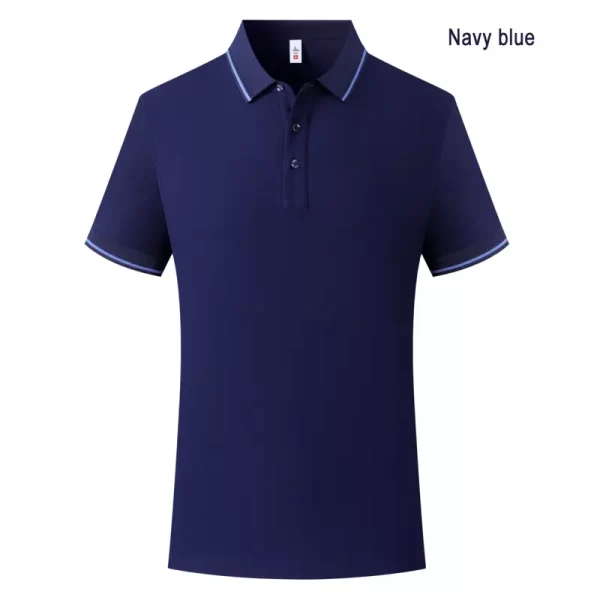 Custom Embroidered Polo T-Shirts – OEM Factory, Available in Multiple Sizes and Colors