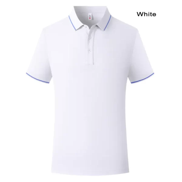 Custom Embroidered Polo T-Shirts – OEM Factory, Available in Multiple Sizes and Colors