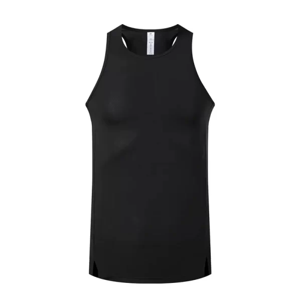 Customizable Sports Vest OEM ODM Rib and Yarn Dyed Collar Breathable Fabric XS-5XL Factory Supply