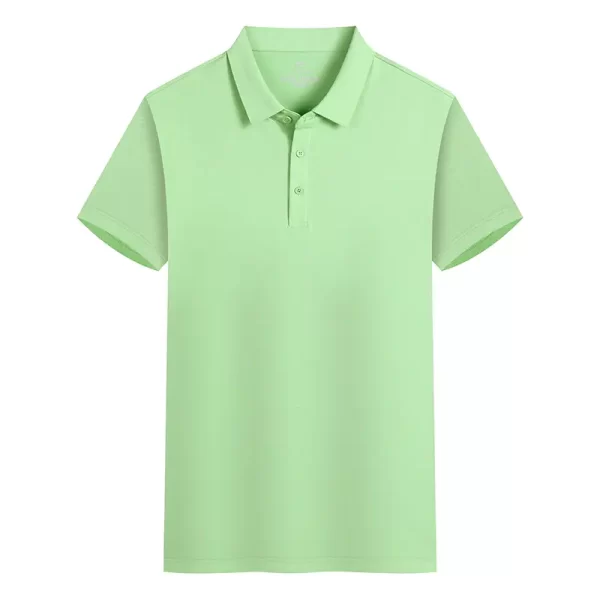 High-Quality Sportswear Polo Shirts – Custom Logo, Rib Collar, and Sleeves for Ultimate Comfort