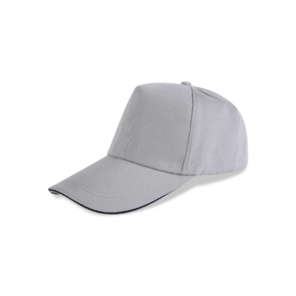 Custom OEM&ODM Twill Cotton 5-Panel Hat with Silver Metal Buckle – Stylish Design, One Size, Custom Colors and Logos, Shenzhen Factory