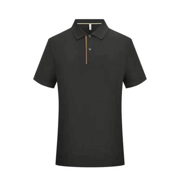 High-Quality Yarn-Dyed Collar Polo Shirts – Customizable Sizes and Colors Available