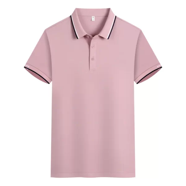 High-Quality Sportswear Polo Shirts – Custom Logo, Rib Collar, and Sleeves for Ultimate Comfort