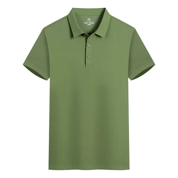 High-Quality Sportswear Polo Shirts – Custom Logo, Rib Collar, and Sleeves for Ultimate Comfort