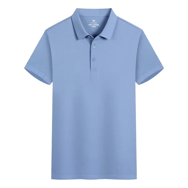 High-Quality Sportswear Polo Shirts – Custom Logo, Rib Collar, and Sleeves for Ultimate Comfort