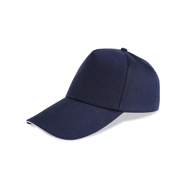 Custom OEM&ODM Twill Cotton 5-Panel Hat with Silver Metal Buckle – Stylish Design, One Size, Custom Colors and Logos, Shenzhen Factory