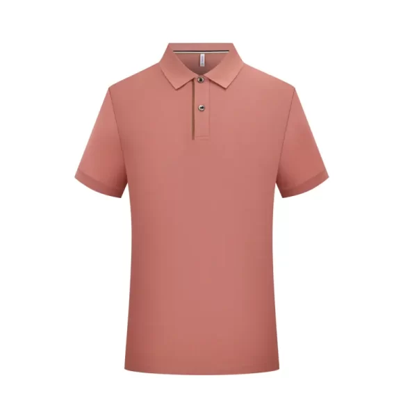 High-Quality Yarn-Dyed Collar Polo Shirts – Customizable Sizes and Colors Available