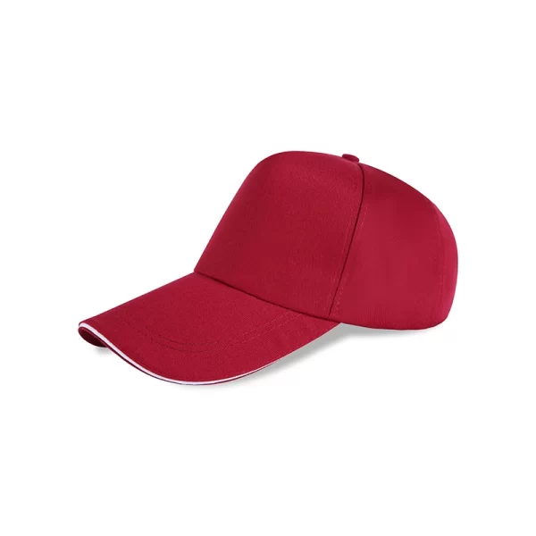 Custom OEM&ODM Twill Cotton 5-Panel Hat with Silver Metal Buckle – Stylish Design, One Size, Custom Colors and Logos, Shenzhen Factory