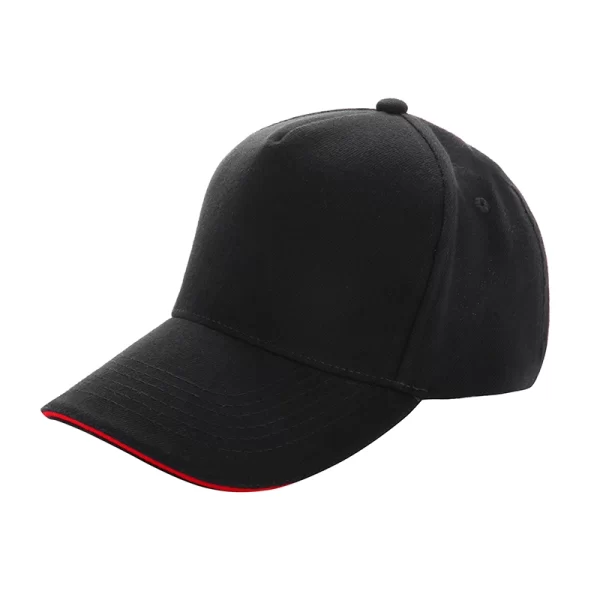 Custom OEM&ODM Brushed Fabric Steel Buckle 6-Panel Hat – Durable Design, One Size, Custom Colors and Logos, Shenzhen Factory