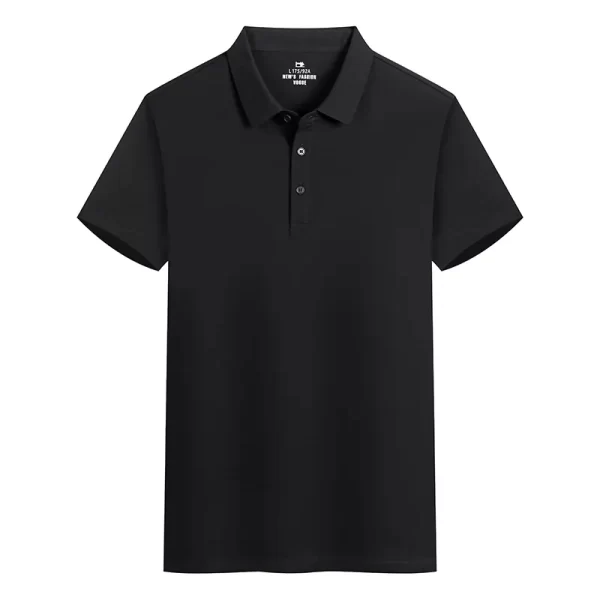 High-Quality Sportswear Polo Shirts – Custom Logo, Rib Collar, and Sleeves for Ultimate Comfort