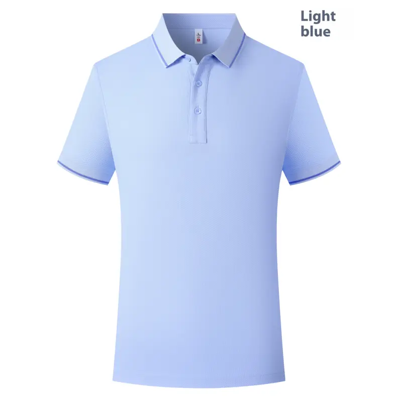 Custom Embroidered Polo T-Shirts – OEM Factory, Available in Multiple Sizes and Colors
